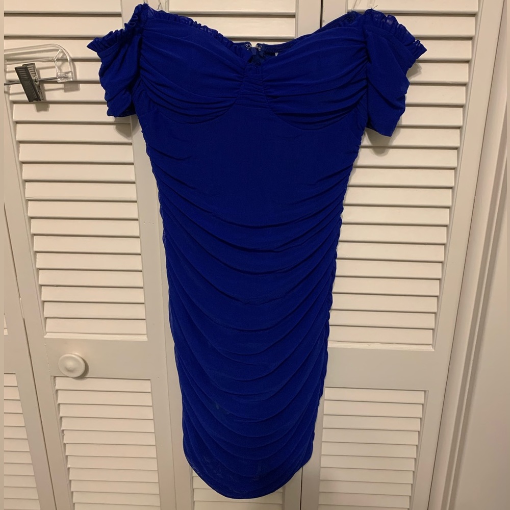 Windsor large off-shoulder dress